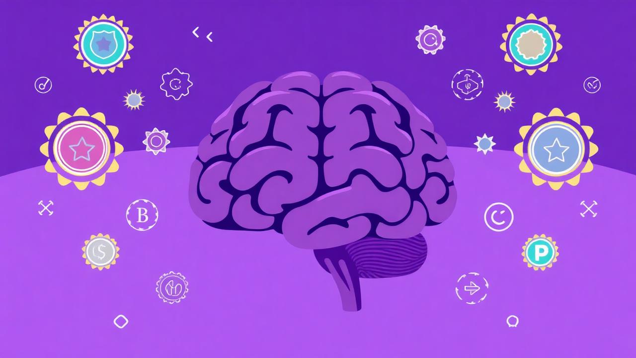 Brain with AI certification badges and chip icons employers want 2026